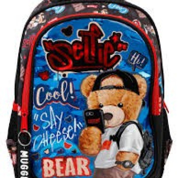 MUGGLE MU-3809 COOL BEAR İLKOKUL ÇANTASI