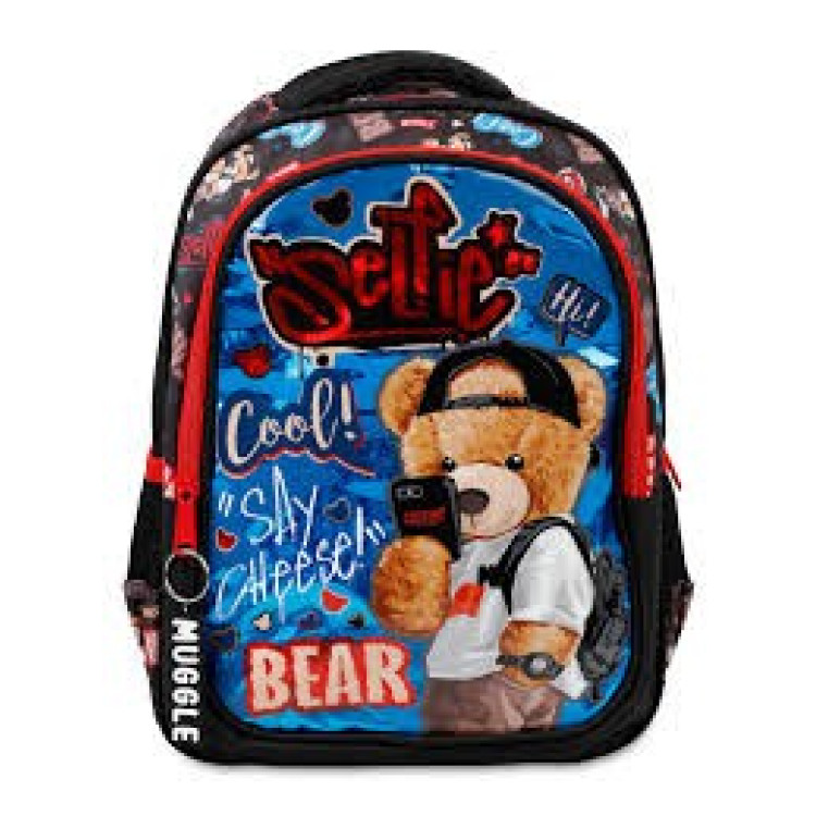 MUGGLE MU-3809 COOL BEAR İLKOKUL ÇANTASI
