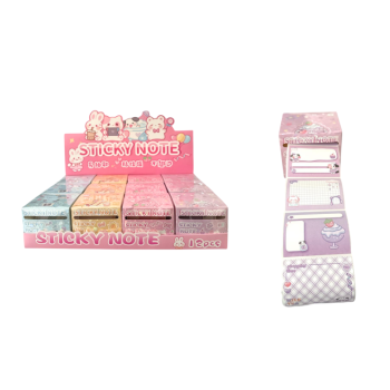 VAGON C-6006 KUTULU ÇIKARTMA STICKY NOTE 12'Lİ >