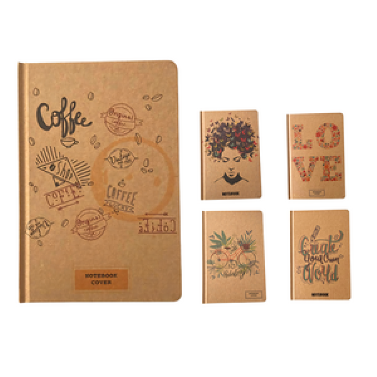SEVEN SVN-452 RUNOTE KRAFT ÇİZGİLİ DEFTER GRAYFİT 18'Lİ *20