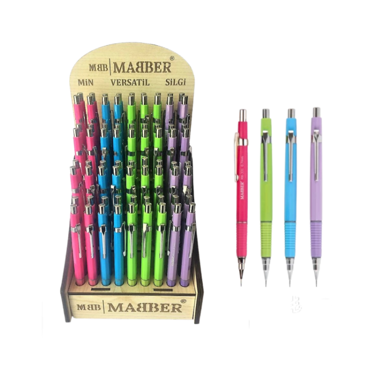MABER MK-331 STANDLI VERSATİL KALEM 0,7MM 72Lİ