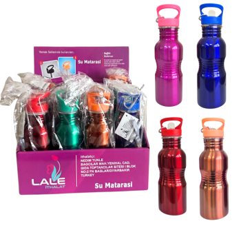 MYLEE 8-U ÇELİK MATARA 500ML 12'Lİ PAKET >