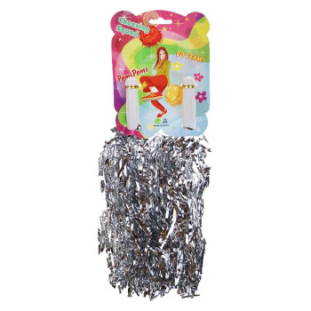 VAGON 4095 ÇİFTLİ KARNAVAL PONPON GÜMÜŞ 12'Lİ = *50 VAGON 4095 ÇİFTLİ KARNAVAL PONPON GÜMÜŞ 12'Lİ = *50