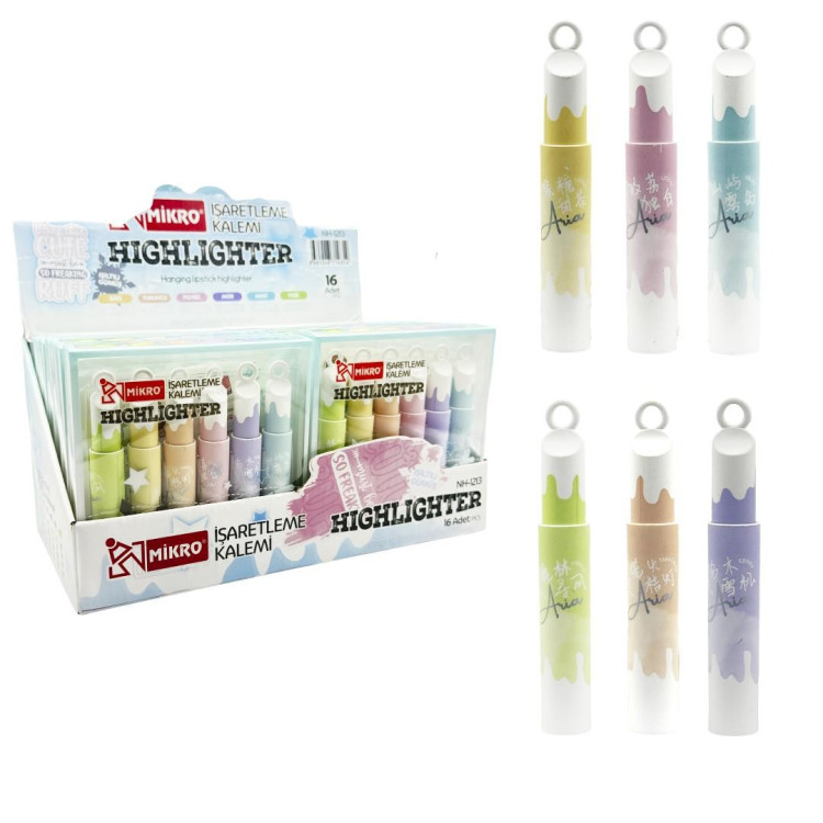 MIKRO NH-1213 HIGHLIGHTER SNOWY LINE 16LI
