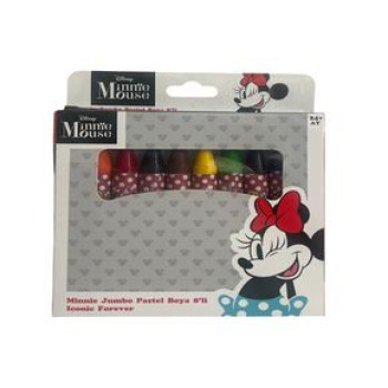 DISNEY JUMBO PASTEL BOYA 6 RENK 6 PAKET *72 ^