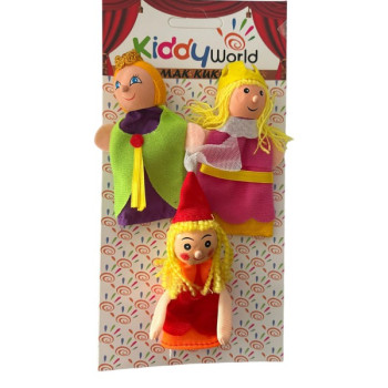 WORLD-01479 AHŞAP PARMAK KUKLA 3'LÜ WORLD-01479 AHŞAP PARMAK KUKLA 3'LÜ