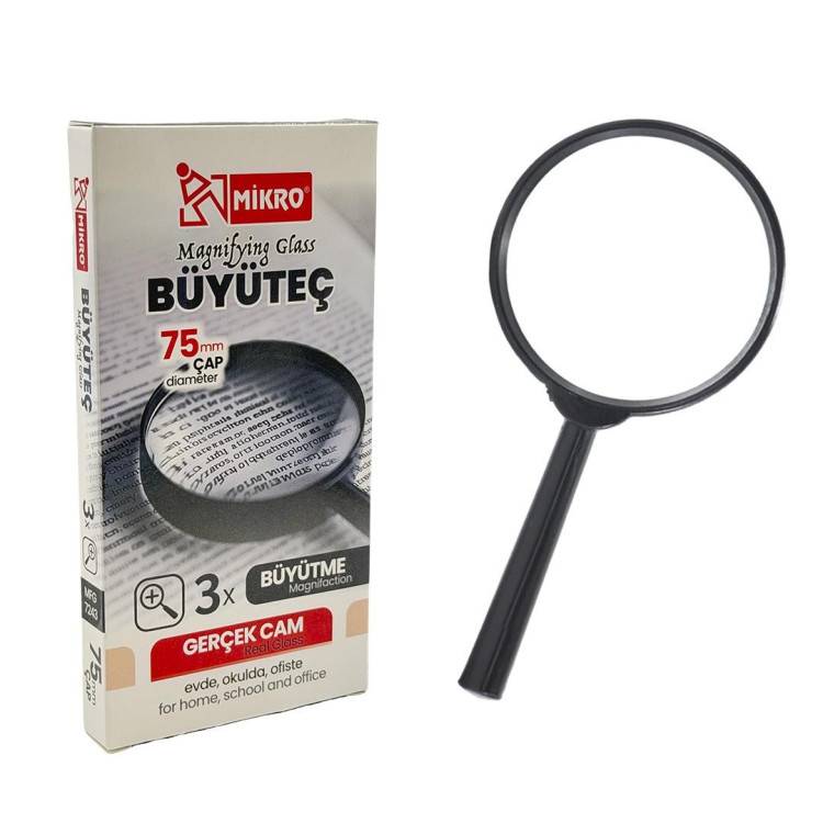 MİKRO MFG-7243-75 75MM BÜYÜTEÇ *200