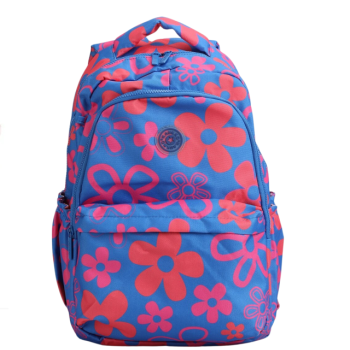 KAUKKO FAVORITE SIRT ÇANTASI(BLUE FLOWERS)