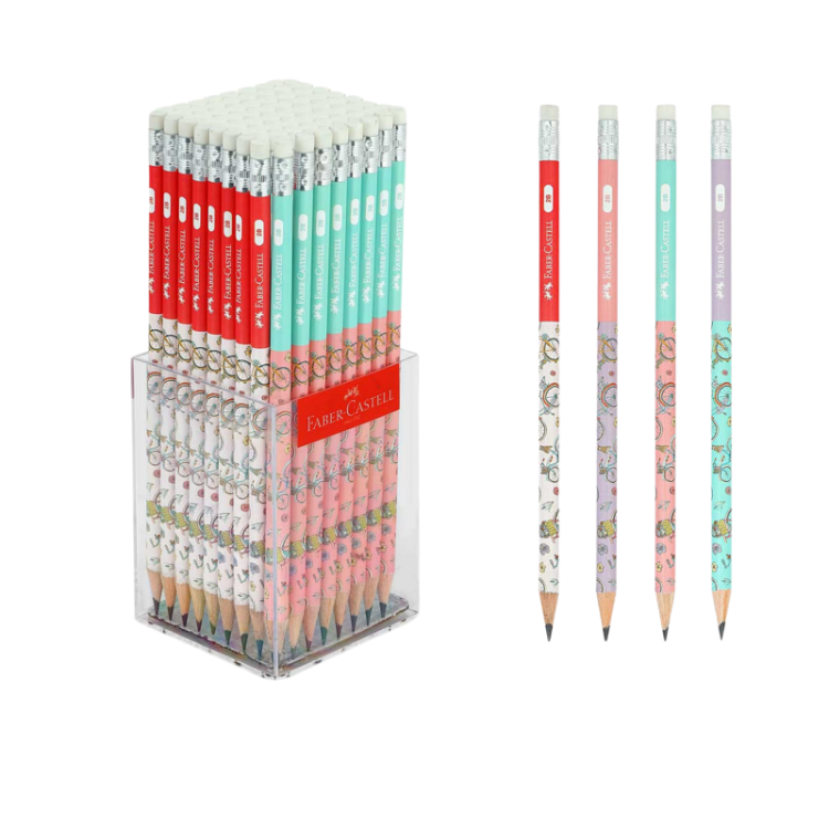 FABER CASTELL BİSİKLET KURŞUN KALEM 2B 72'Lİ PK