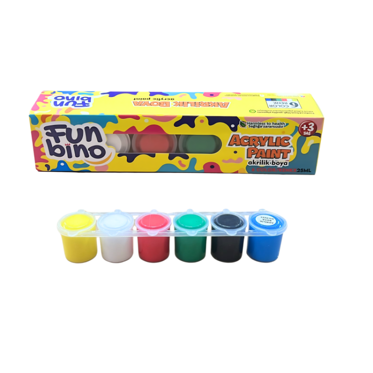 FUNBİNO FBA-001 AKRİLİK BOYA *24