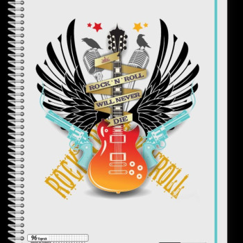 A-4 DAZZLE SPİRALLİ PP (ŞEFFAF) PELLUCİD 4 RENK  60 YP KARELİ