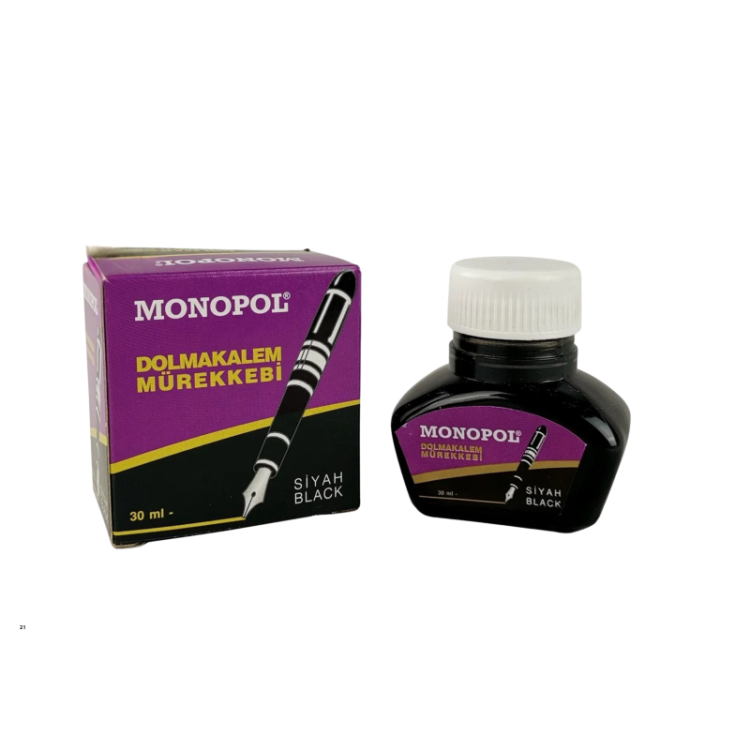 MONOPOL 1110 YAZI  MÜREKEKEBİ SİYAH 12Lİ*12