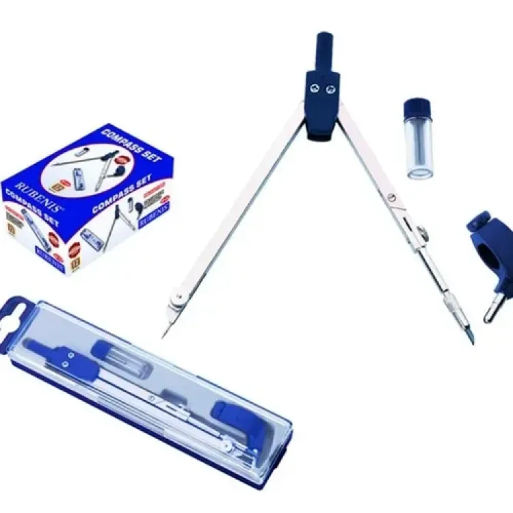 KAMP.RUBENİS RP-04 UZATMALI AYAKLI PERGEL SETİ 12'Lİ