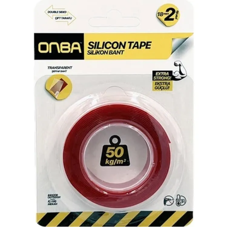 ONBA 18*2 YRD ÇİFT TARAFLI SİLİKON BANT*280