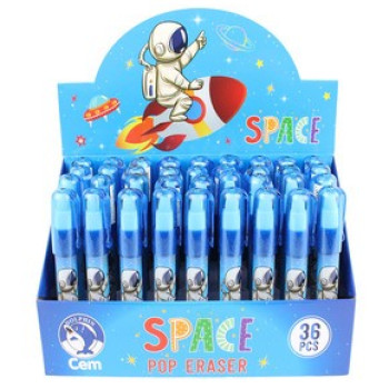 DOLPHIN SPC-6288 UZAY ROKET SİLGİ 36'LI PAKET