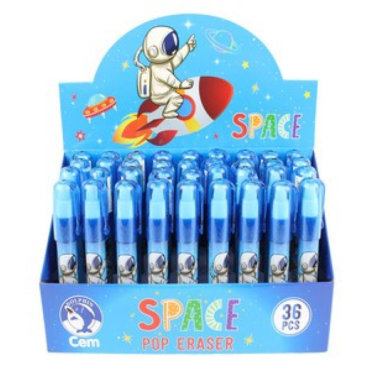 DOLPHIN SPC-6288 UZAY ROKET SİLGİ 36LI PAKET