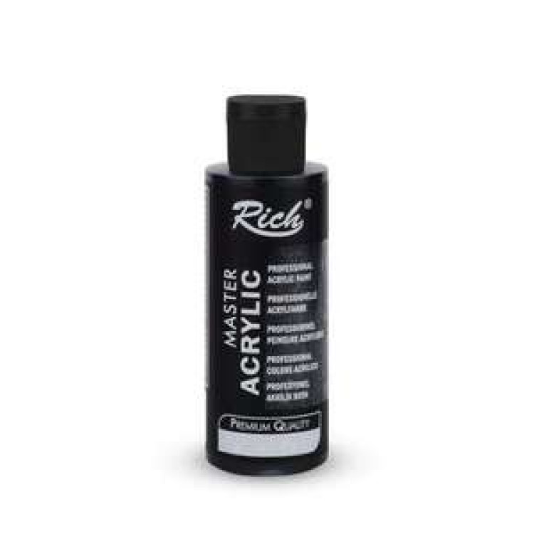 RİCH MASTER 4185 AKRİLİK BOYA SİYAH 120CC