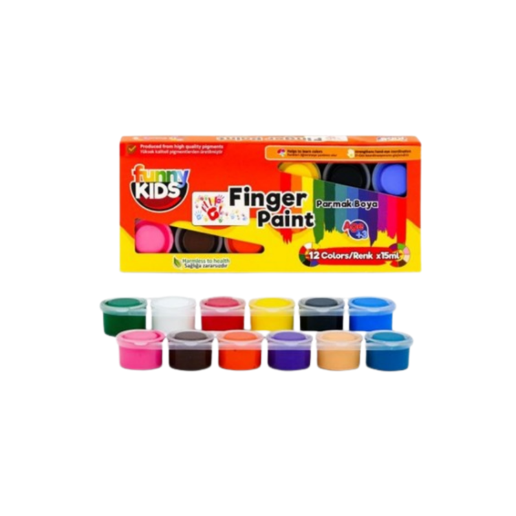 FUNNY KIDS PARMAK BOYA*12*25 >