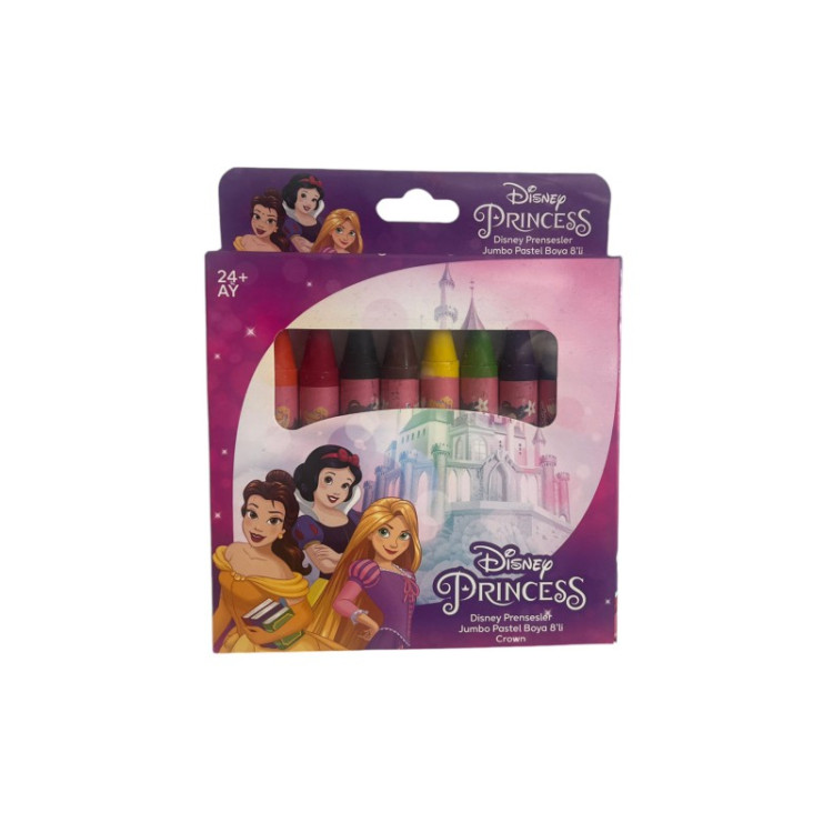 DISNEY JUMBO PASTEL BOYA  6 Lİ *72 ^