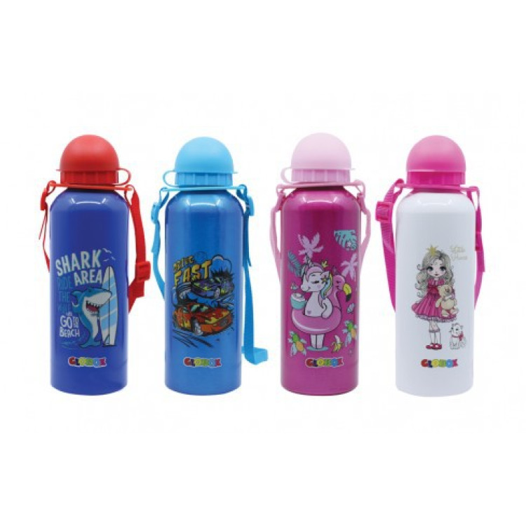 GLOBOX 3250 ALÜMİNYUM MATARA 500ML 12Lİ *8