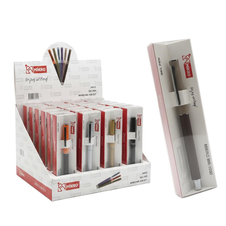 MİKRO MR-1030S STANDLI ROLLER KALEM 36LI