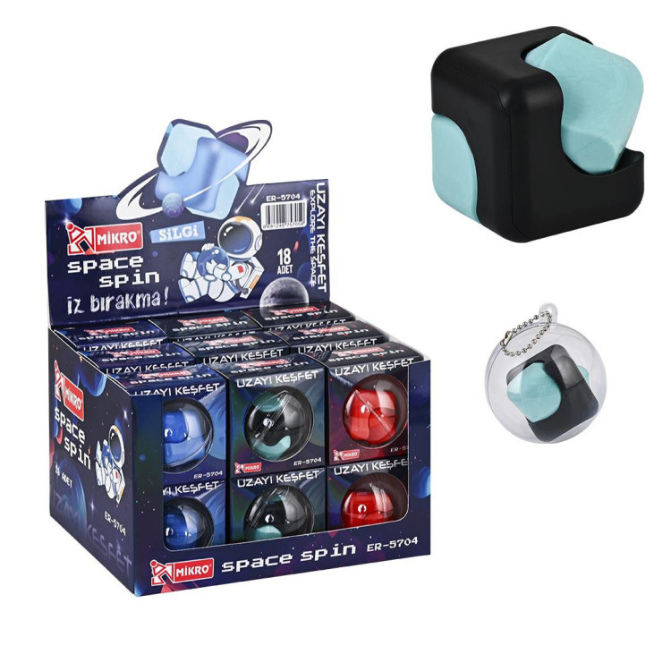 MİKRO ER-5704 SPACE SPAİN SİLGİ 18'Lİ ERKEK *6