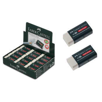 FABER CASTELL 7085 KILIFLI BEYAZ SİLGİ 30'LU *30