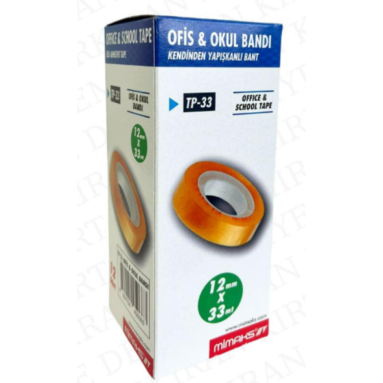 MİMAKS TP-33 12*33 PARA BANDI 12Lİ *48