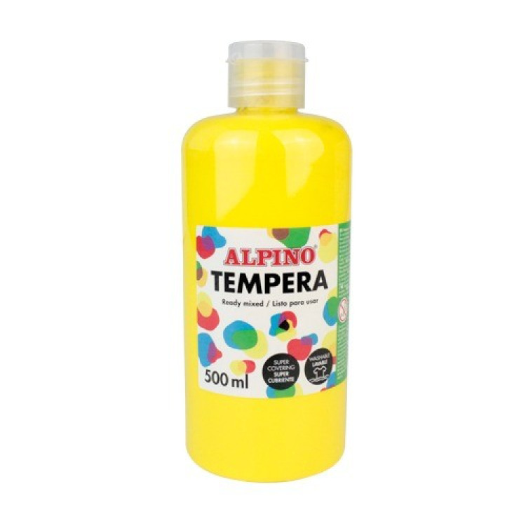 ALPINO DM-030180 TEMPERA SULU BOYA 500ML-SARI