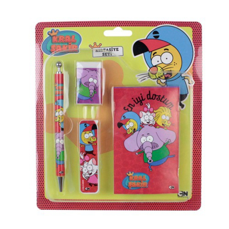 KRAL ŞAKİR KS-7743 KIRTASİYE SETİ ^