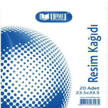 UMUT RESİM KAĞIDI 25X35 CM 20'Lİ *100 (110 G) UMUT RESİM KAĞIDI 25X35 CM 20'Lİ *100 (110 G)