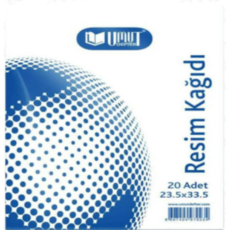 UMUT RESİM KAĞIDI 25X35 CM 20'Lİ *100 (110 G)