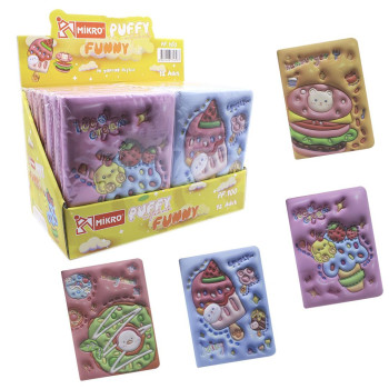 MİKRO PUFFY PF-100 PUFFY NOT DEFTERİ 12'Lİ