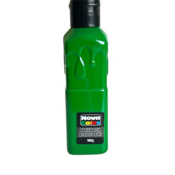 NOVA COLOR NC-1004 YEŞİL AKRİLİK BOYA 180 GR*72