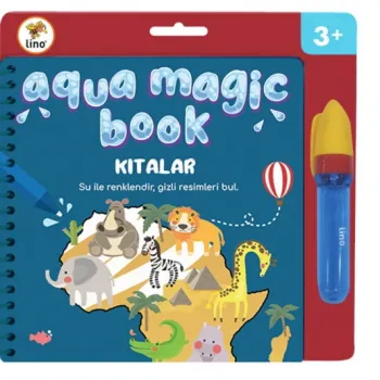 LİNO AQUA MAGİC BOOK KITALAR SİHİRLİ BOYAMA KİTABI