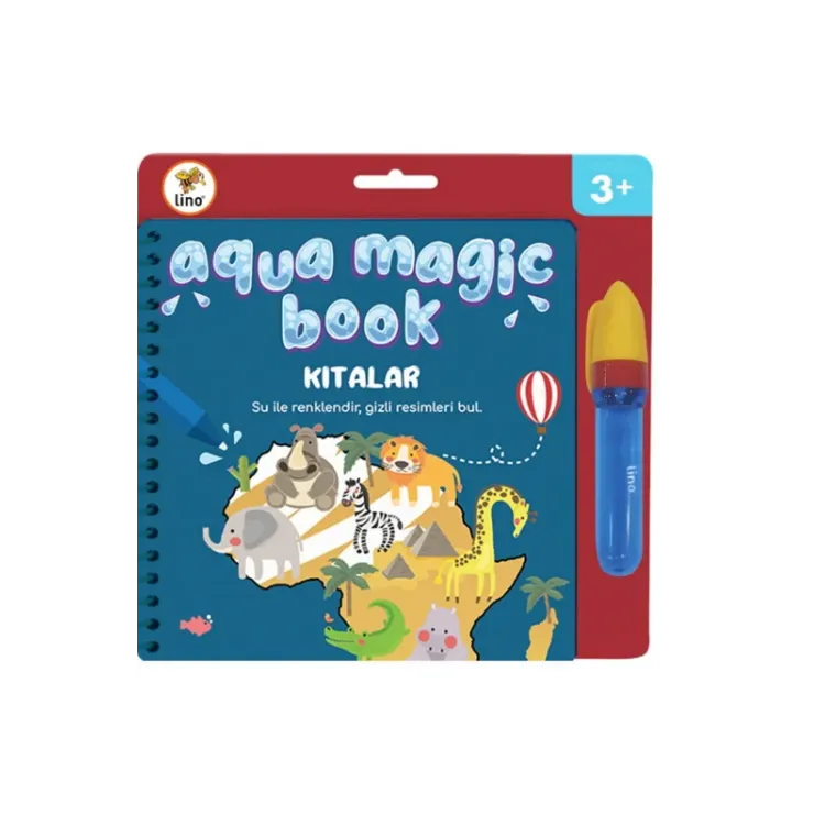 LİNO AQUA MAGİC BOOK KITALAR SİHİRLİ BOYAMA KİTABI