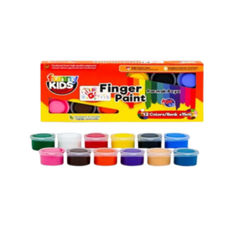 FUNNY KIDS PARMAK BOYA*12*25 >