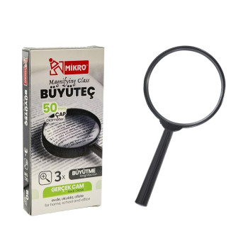 MİKRO MFG-7243-50 50MM BÜYÜTEÇ *400 MİKRO MFG-7243-50 50MM BÜYÜTEÇ *400