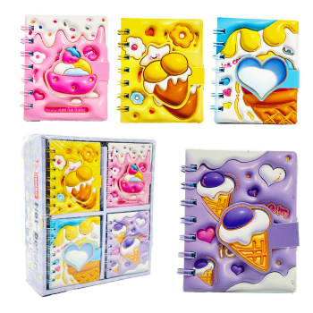 MİKRO NT-13 ICE CREAM NOT DEFTERİ 24'LÜ MİKRO NT-13 ICE CREAM NOT DEFTERİ 24'LÜ