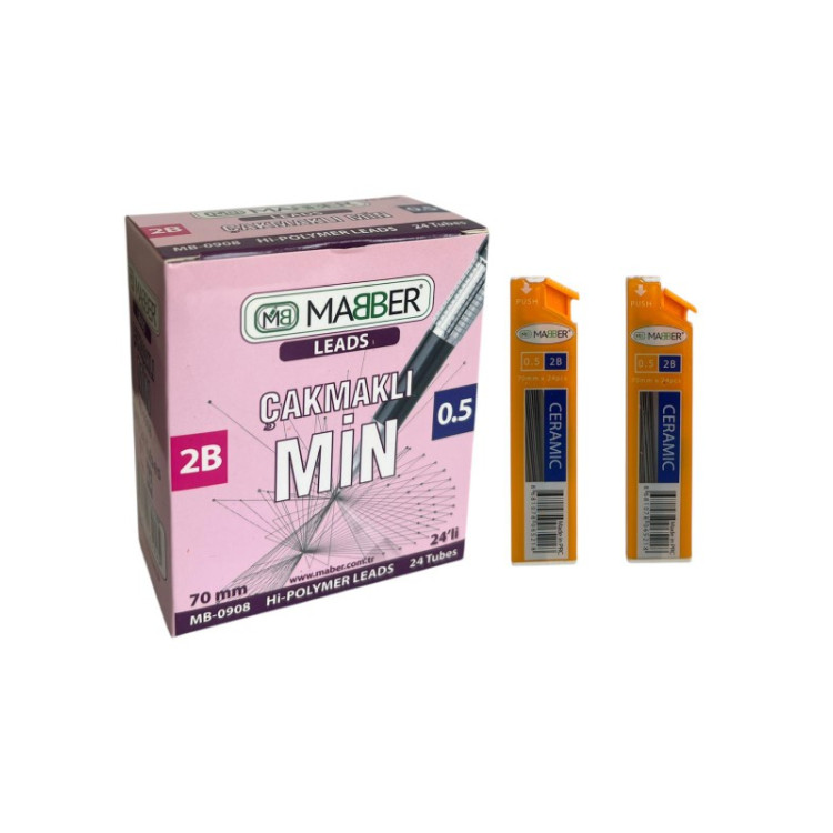 MABER MB-0908 ÇAKMAKLI MİN 0.9 70MM 24'LÜ