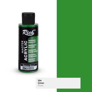 RİCH MASTER 3534 AKRİLİK BOYA ÇİMEN YEŞİLİ 120CC