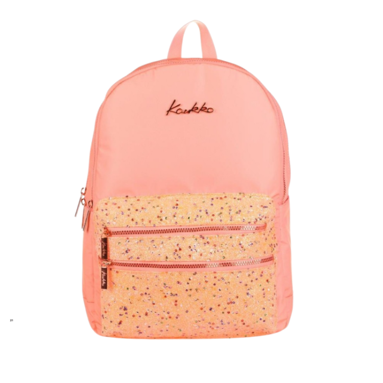 KAUKKO MAGIC DREAMS SIRT ÇANTASI (TAŞLI-PUL SOMON)