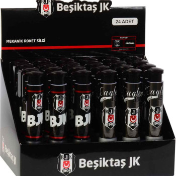 473280 BEŞİKTAŞ MEKANİK ROKET SİLGİ 24'LÜ *24
