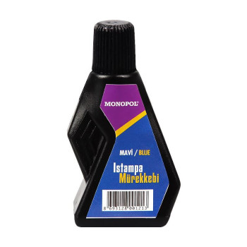 MONOPOL 1121 ISTAMPA MÜREKKEBİ MAVİ 12'Lİ *24