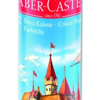 FABER C. 12 RENK TÜP KURUBOYA 12'li *96