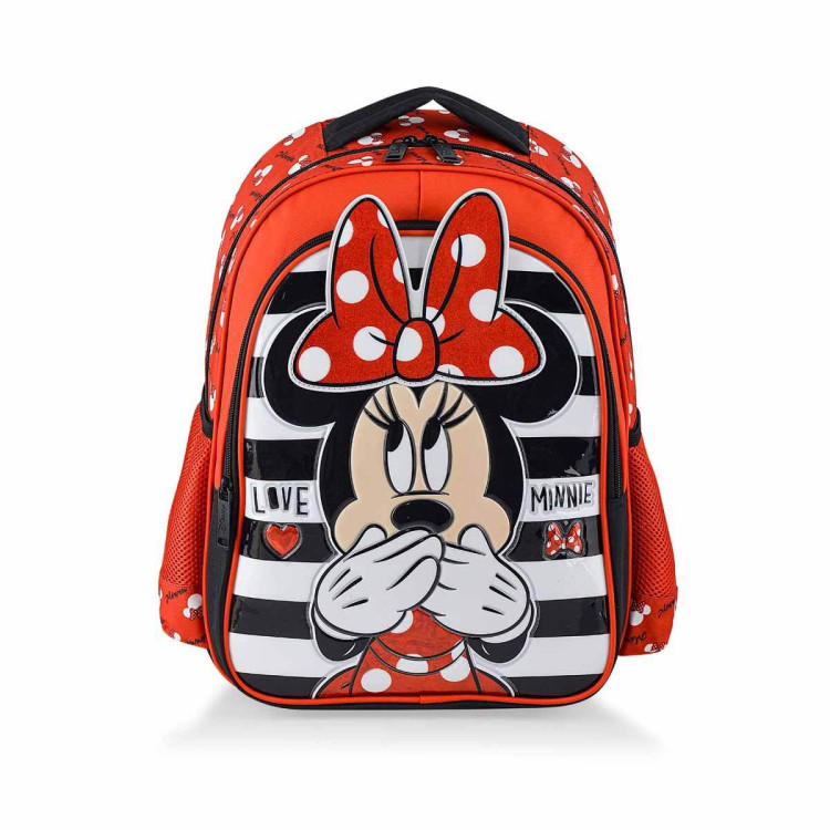 MINNIE İLKOKUL ÇANTASI DUE ICONIC FOREVER W3 ^