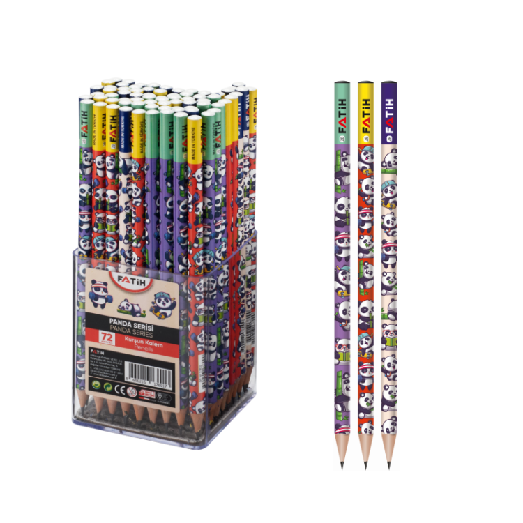 FATİH 17800 PANDA KIDS KURŞUN KALEM 72 Lİ *24