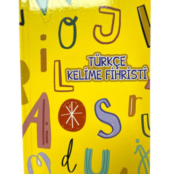 SİNGLE COLOR TÜRKÇE KELİME DEFTERİ 12Lİ