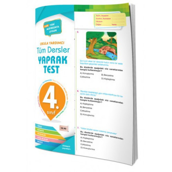 TÜM DERSLER YAPRAK TEST 4.SINIF /4 ELEMENT