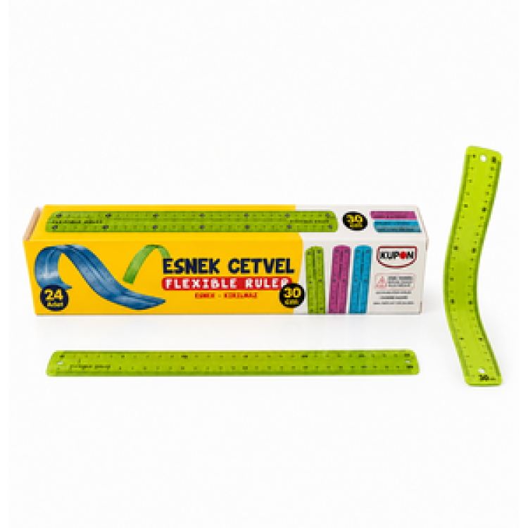 KUPON KFC-30 ESNEK CETVEL 30CM 24'LÜ